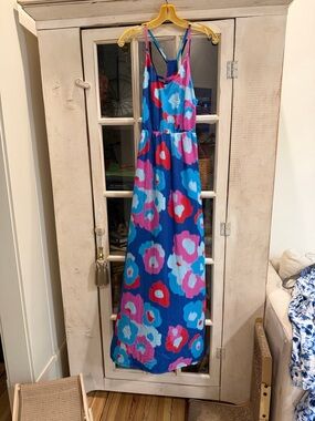 NWT Annie Griffin floral maxi dress! Size Small